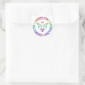 Heilige Geest - Bevestiging Vierkante Sticker (Tas)
