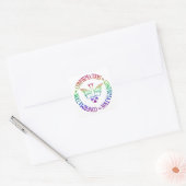 Heilige Geest - Bevestiging Vierkante Sticker (Envelop)