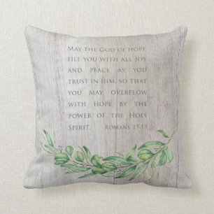 Heilige Geest Bijbel Verse pastor Gift Pillow Kussen