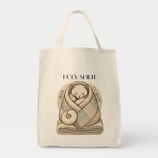 Heilige Geest: Christelijke Canvas tas (Voorkant)