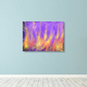 Heilige Geest Christelijke Prophetische Abstracte Canvas Afdruk (Insitu (Houten vloer))