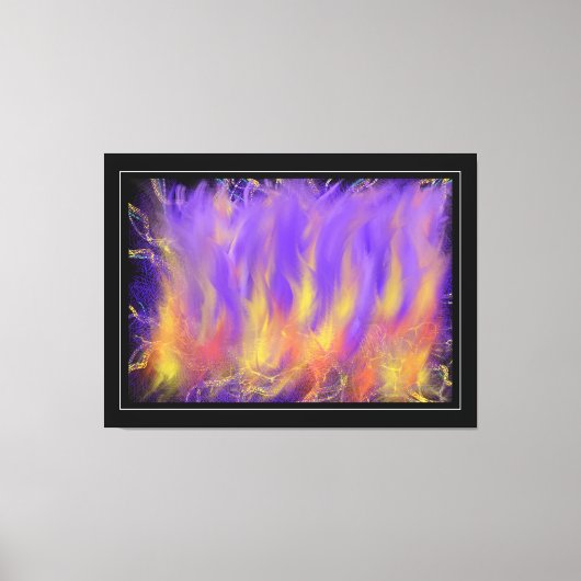 Heilige Geest Christelijke Prophetische Abstracte Canvas Afdruk (Voorkant)