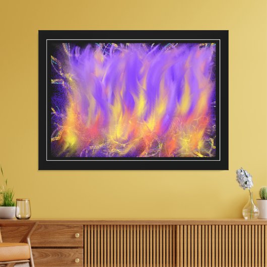 Heilige Geest Christelijke Prophetische Abstracte Canvas Afdruk (Insitu (Woonkamer))