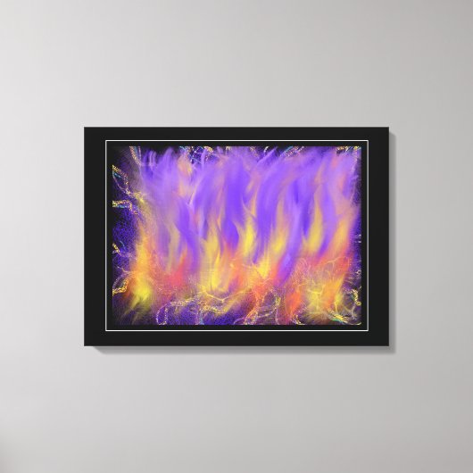 Heilige Geest Christelijke Prophetische Abstracte Canvas Afdruk (Voorkant)