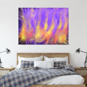 Heilige Geest Christelijke Prophetische Abstracte Canvas Afdruk (Insitu (Slaapkamer))