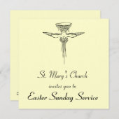 Heilige Geest Dove  Dienst Kaart (Voorkant / Achterkant)