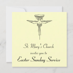 Heilige Geest Dove  Dienst Kaart