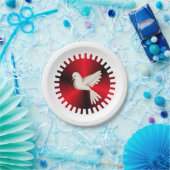 Heilige Geest Dove Papieren Bordje (Feest)