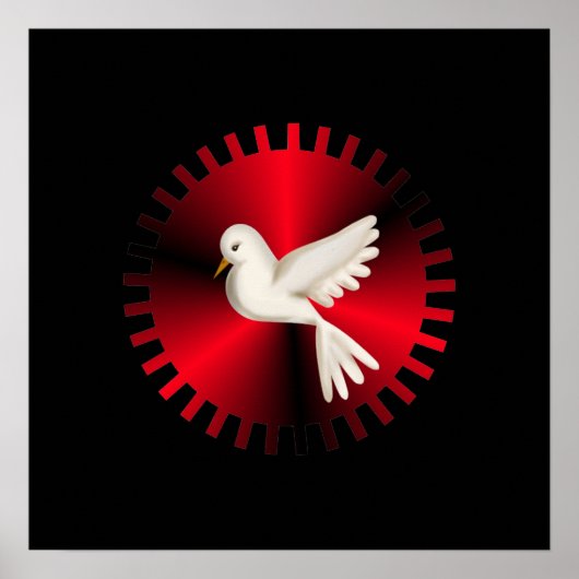 Heilige Geest Dove Poster (Voorkant)