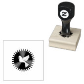 Heilige Geest Dove Rubberstempel (Gestempeld)