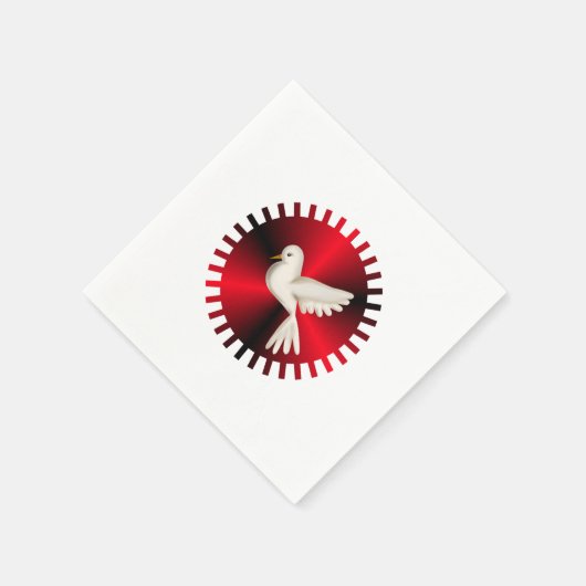 Heilige Geest Dove Servetten (Hoek)