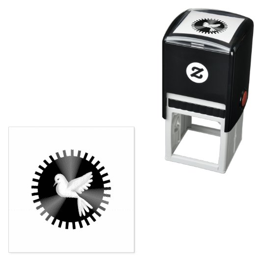 Heilige Geest Dove Zelfinktende Stempel (In situ)