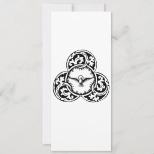 Heilige Geest Duif Christelijk symbool Kaart