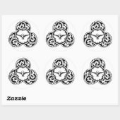 Heilige Geest Duif Christelijk symbool Ronde Sticker (Vel)