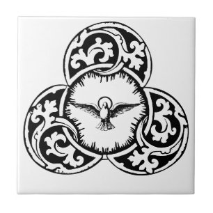 Heilige Geest Duif Christelijk symbool Tegeltje