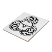 Heilige Geest Duif Christelijk symbool Tegeltje (Zijkant)