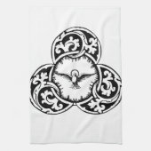 Heilige Geest Duif Christelijk symbool Theedoek (Verticaal)
