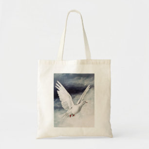 Heilige Geest Duif Religieuze Confirmatie en Vrede Tote Bag