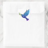 Heilige Geest duif vrede Vierkante Sticker (Tas)