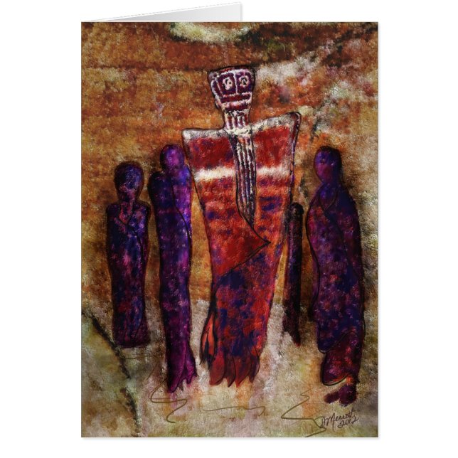 Heilige Geest en Begeleidende personen (Voorkant)