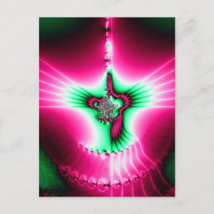 Heilige Geest Fractal Briefkaart