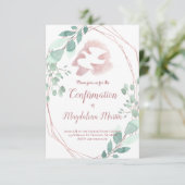 Heilige Geest gebladerte lijst bevestiging Kaart (Staand voorkant)