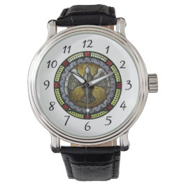 Heilige Geest Glas in lood Bevestiging RCIA Horloge