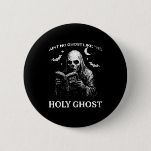 Heilige Geest Griezelig Realistisch Vervallen Hall Ronde Button 5,7 Cm