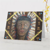 Heilige Geest Groeten Kaart (Gele Bloem)