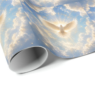 Heilige Geest Hemelse Duif / Espiritu Santo Cadeaupapier