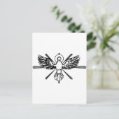 Heilige Geest in de vorm van een duif Briefkaart (Staand voorkant)