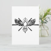 Heilige Geest in de vorm van een duif Kaart (Staand voorkant)