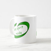 Heilige Geest Inside Christelijk Koffiemok (Voorkant links)