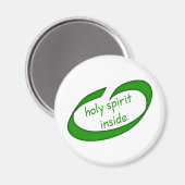 Heilige Geest Inside Christelijk Magneet (Voorkant / Achterkant)