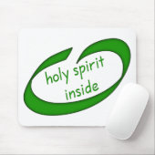 Heilige Geest Inside Christelijk Muismat (Met muis)