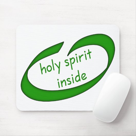 Heilige Geest Inside Christelijk Muismat (Met muis)