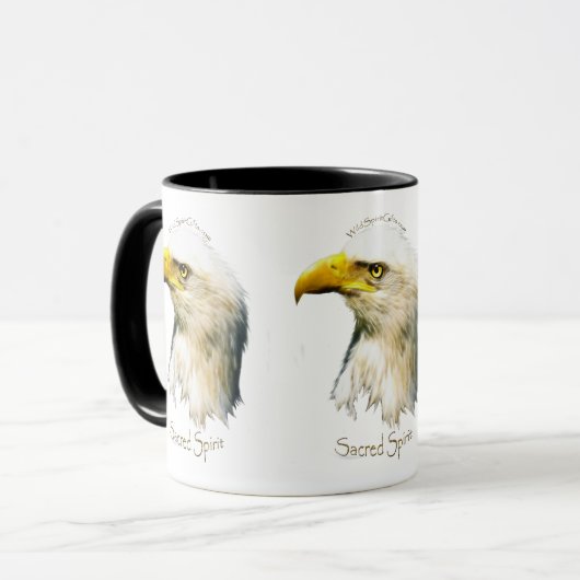 HEILIGE GEEST Kale Adelaar Mok (Voorkant links)