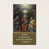 Heilige Geest Katholieke begrafenis Memorial Heili Visitekaartje (Voorkant)