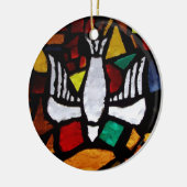 Heilige Geest Keramisch Ornament (Links)