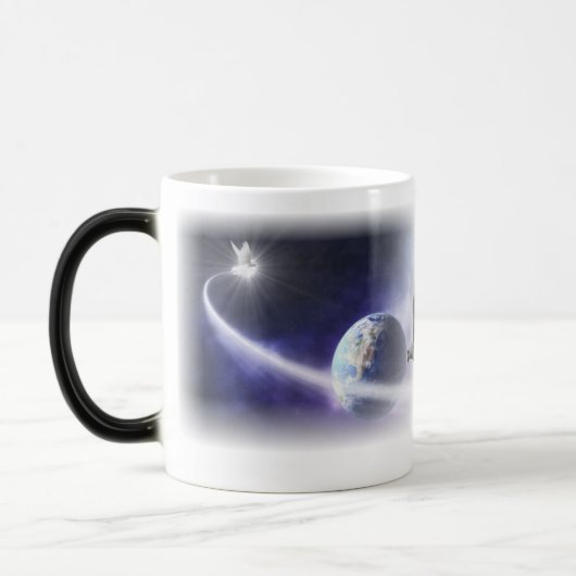 Heilige Geest Kunst Bijbelse Mok (Links)