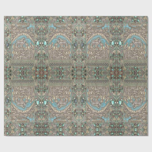 Heilige Geest Maagd Mary Shepherds Cadeaupapier (Vlak)