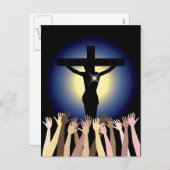 Heilige Geest Pasen Feestdagenkaart (Voorkant / Achterkant)