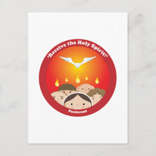 Heilige Geest Pentecost Briefkaart