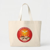 Heilige Geest Pentecost Grote Tote Bag (Voorkant)