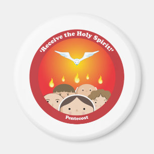 Heilige Geest Pentecost Magneet