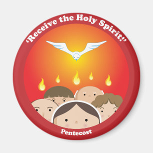 Heilige Geest Pentecost Magneet