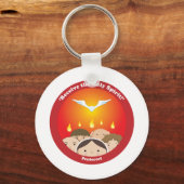 Heilige Geest Pentecost Sleutelhanger (Voorkant)