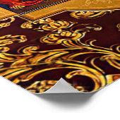 Heilige Geest Pentecost Virgin Mary en de apostele Poster (Hoek)