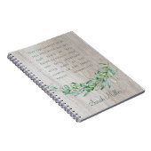 Heilige Geest Persoonlijke Bijbel Verse Study Note Notitieboek (Rechterzijde)