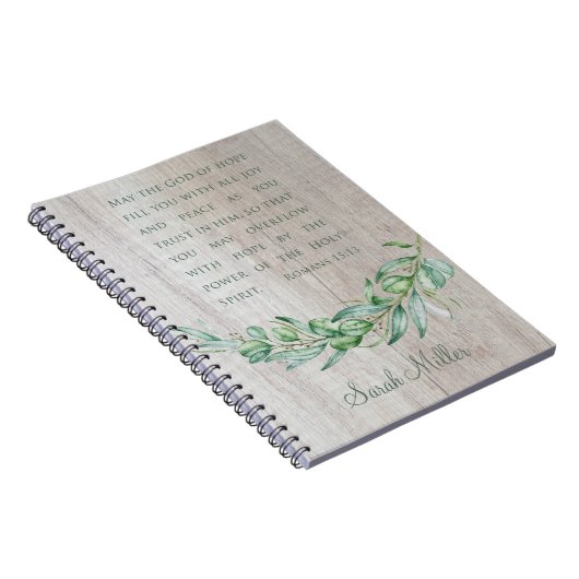 Heilige Geest Persoonlijke Bijbel Verse Study Note Notitieboek (Rechterzijde)